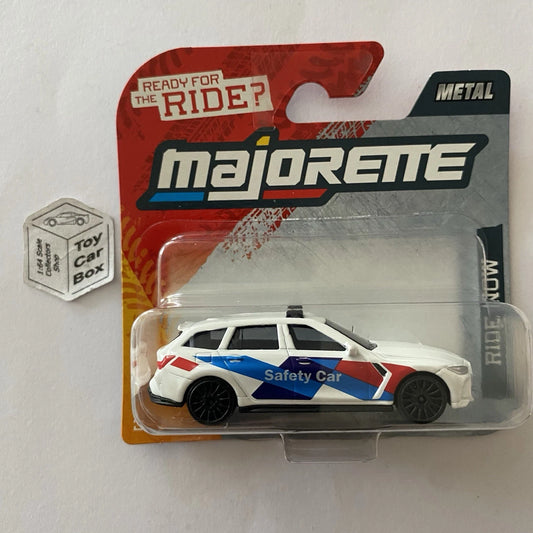 MAJORETTE BMW M3 Touring G81 (New 1:64* Street Cars - White ‘Safety Car’) B74