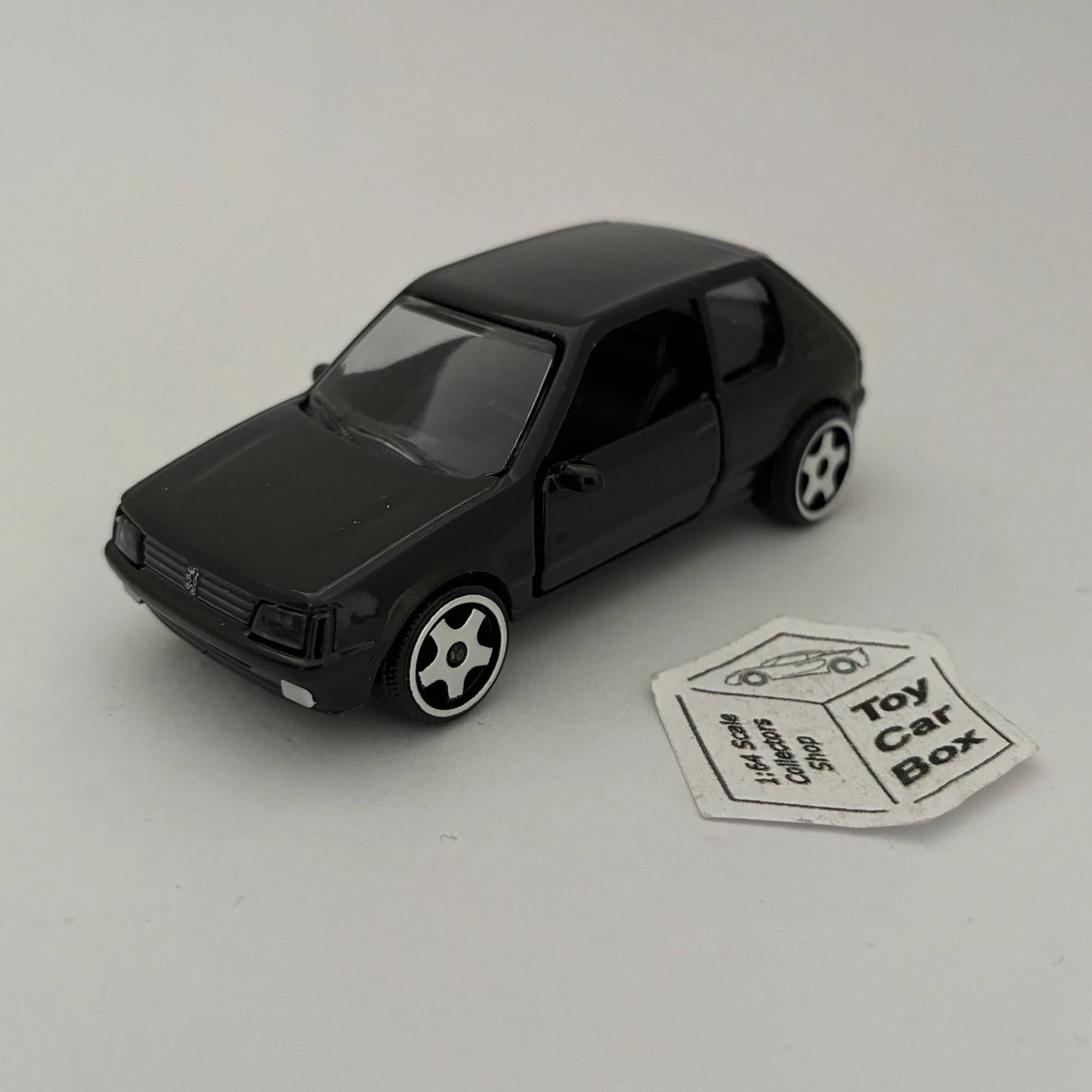 MAJORETTE Loose - Peugeot 205 GTI (Black #205R - 205 GTI Gift Set) E54