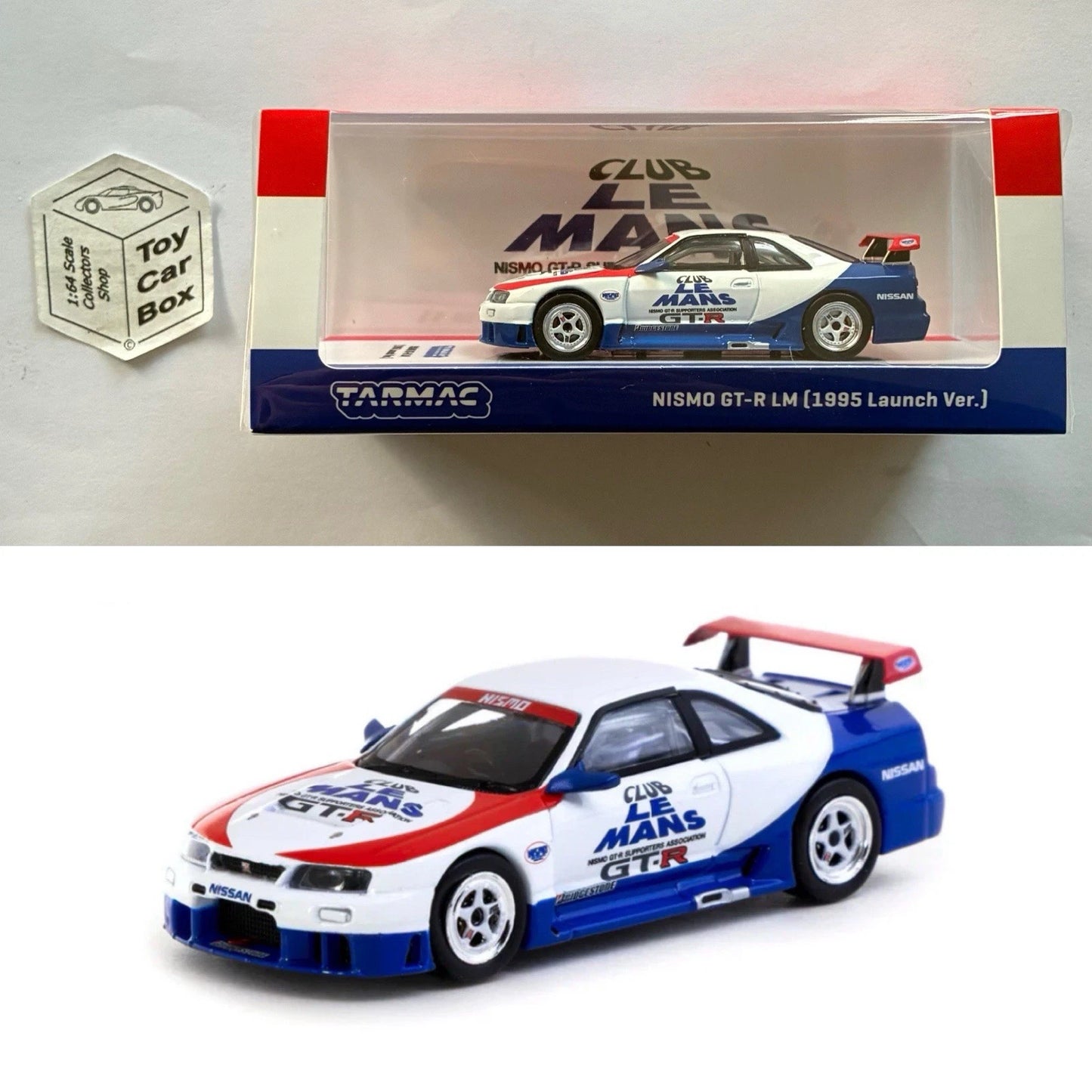 TARMAC - Nissan Skyline Nismo GT-R LM (1995 Launch Version - 1/64 Scale) Q05g
