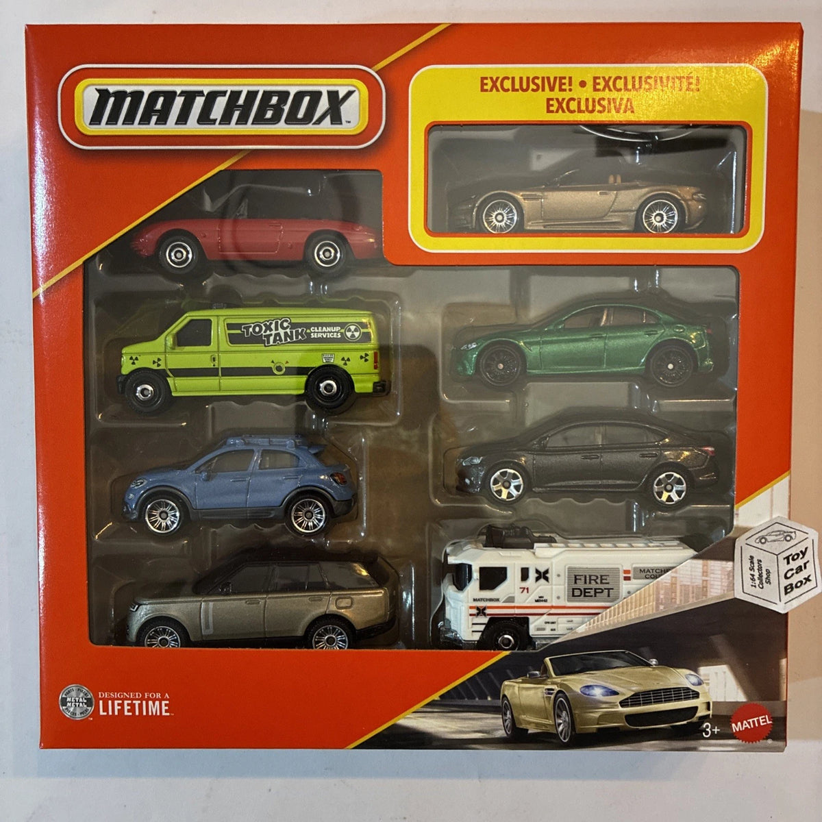 2026 MATCHBOX 8 Pack (Including Exclusive Aston Martin DBS Volante) Q03g