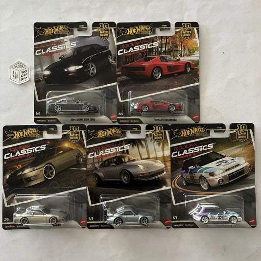 2026 HOT WHEELS Car Culture - Modern Classics 5 Car Set (Inc Nismo 270R) CE1