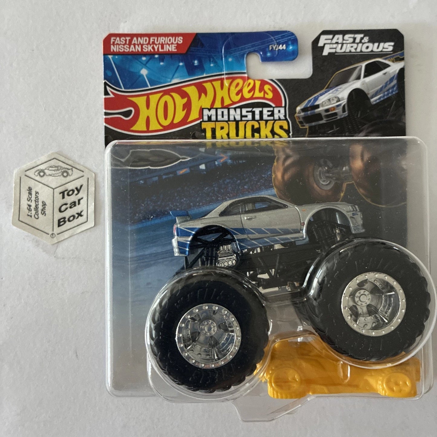 2026 HOT WHEELS Monster Trucks - Fast & Furious Nissan Skyline - D50