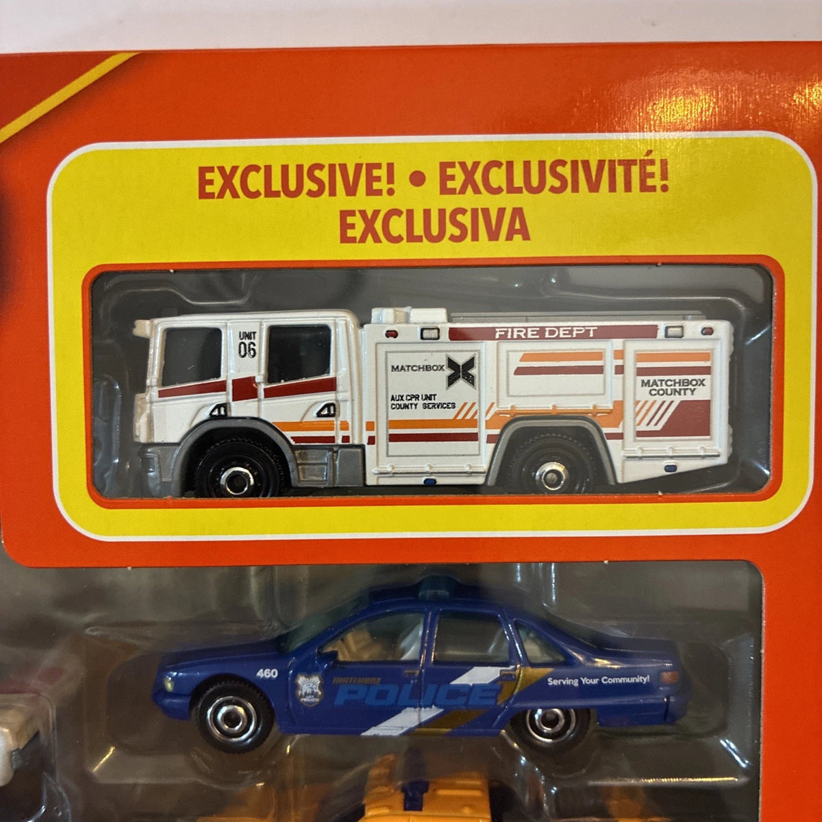 2026 MATCHBOX 8 Pack (Including Exclusive Scania P360 Fire Truck) Q03g