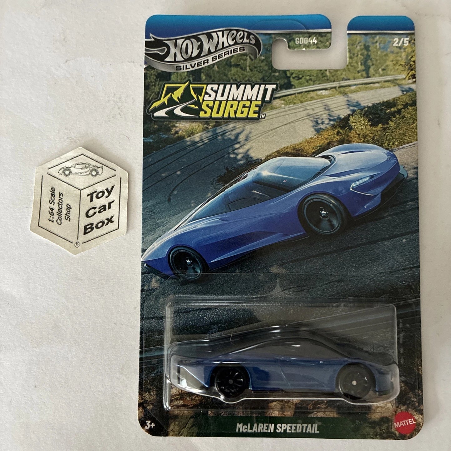 2026 HOT WHEELS Silver Series - McLaren Speedtail (#2 Summit Surge) C60
