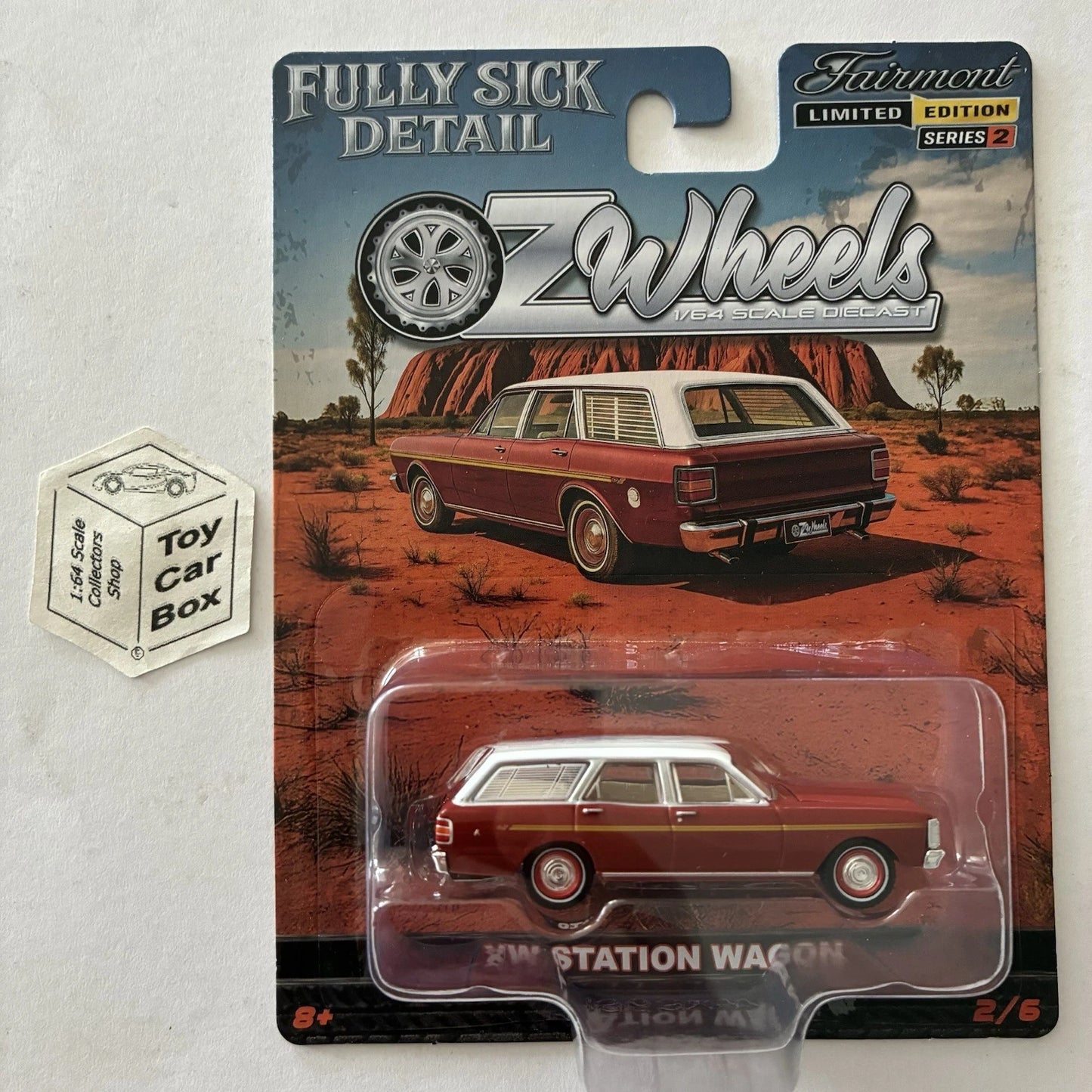 OZ WHEELS Fully Sick Detail - Ford XW Falcon Station Wagon (Red - Series 2) O17