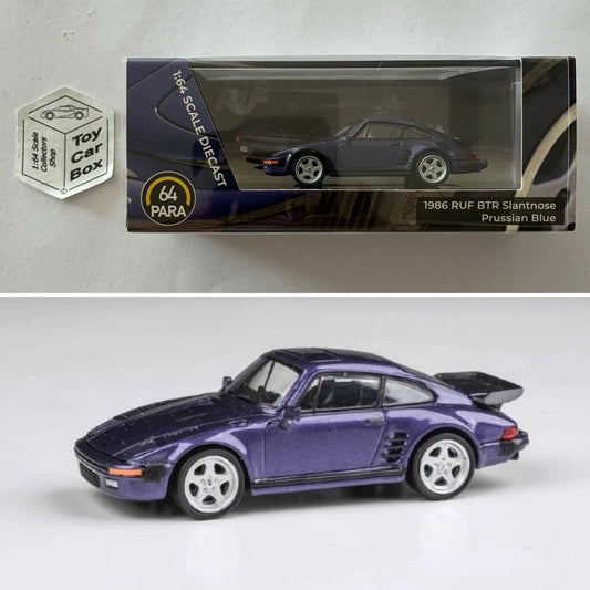 PARA64 - 1985 RUF BTR Slantnose / Porsche 911 (Prussian Blue - 1/64 Scale) R00