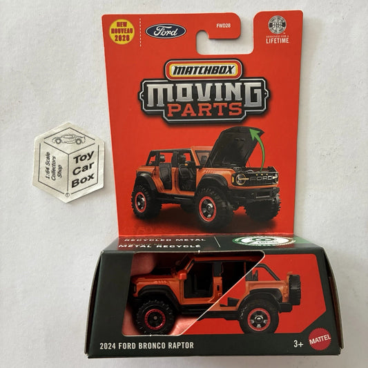 2026 MATCHBOX Moving Parts - 2024 Ford Bronco Raptor (#9 Opening Hood) D80