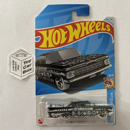 2024 HOT WHEELS #230 - ‘59 Chevy Impala (Case P Treasure Hunt - Long Card) B64