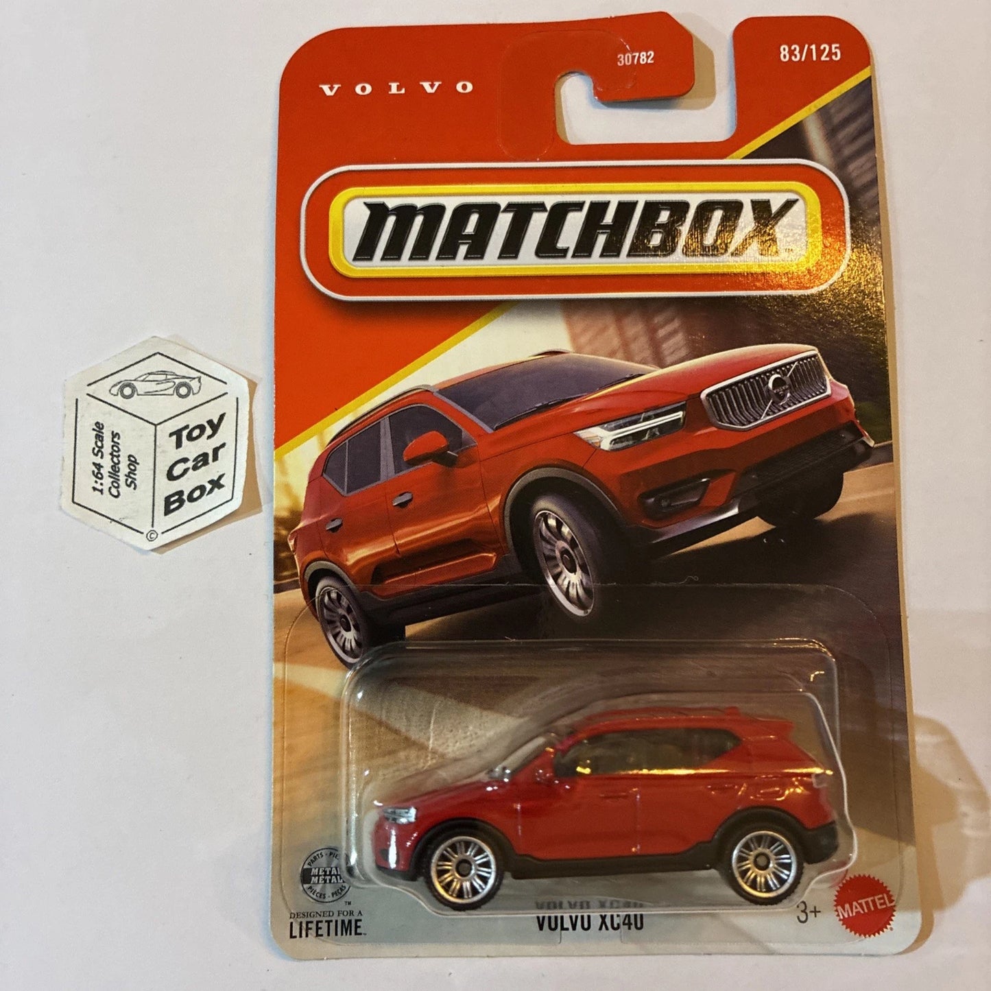 2026 MATCHBOX #83 - Volvo XC40 (Red - Long Card) B00