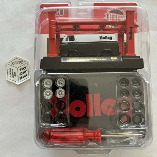 M2 MACHINES - 1965 Ford Econoline Van (Holley - 1:64 Model Kit R48) O53g