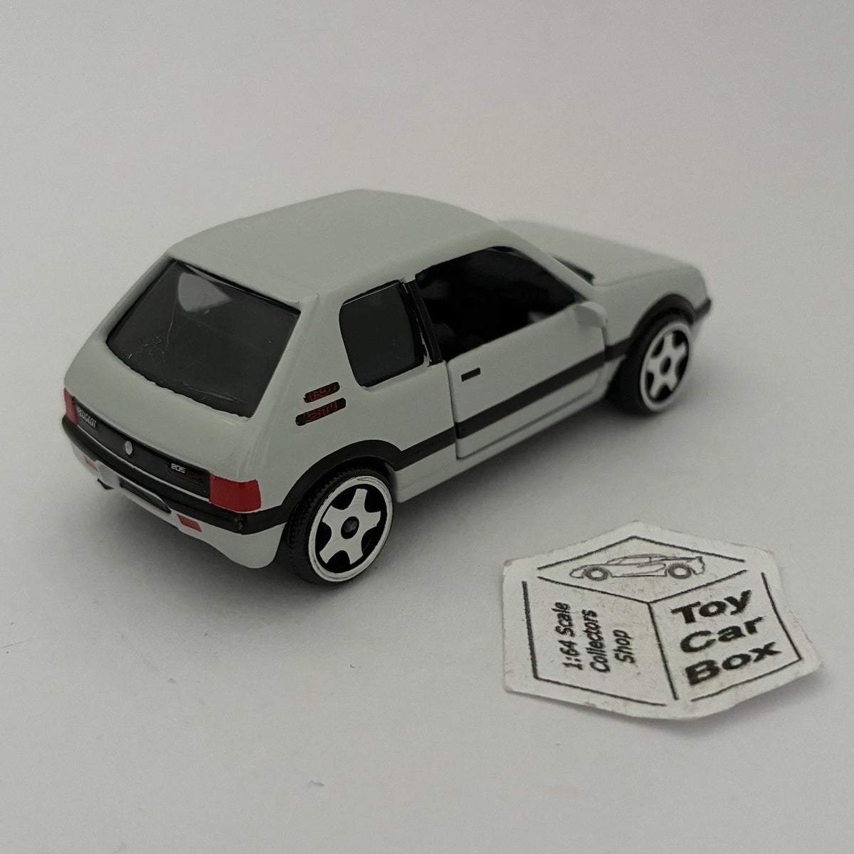MAJORETTE Loose - Peugeot 205 GTI (Light Grey #205R - 205 GTI Gift Set) E54