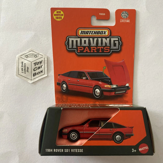 2025 MATCHBOX Moving Parts - 1984 Rover SD1 Vitesse (Red #36) D80
