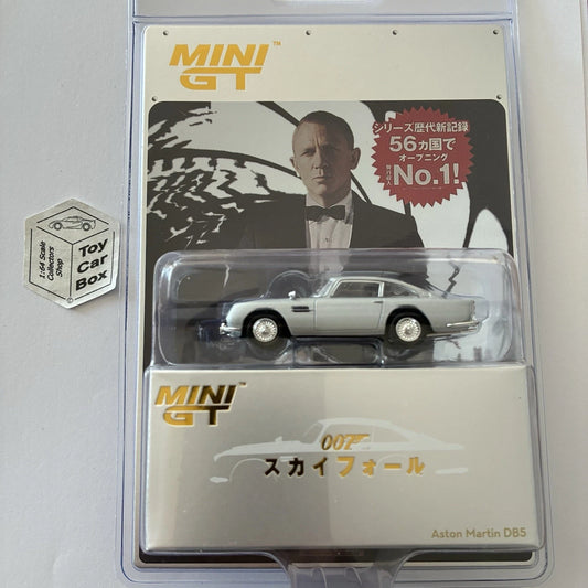 MINI GT - Aston Martin DB5 (James Bond 007 - Skyfall #913-J - Japanese) Q50g