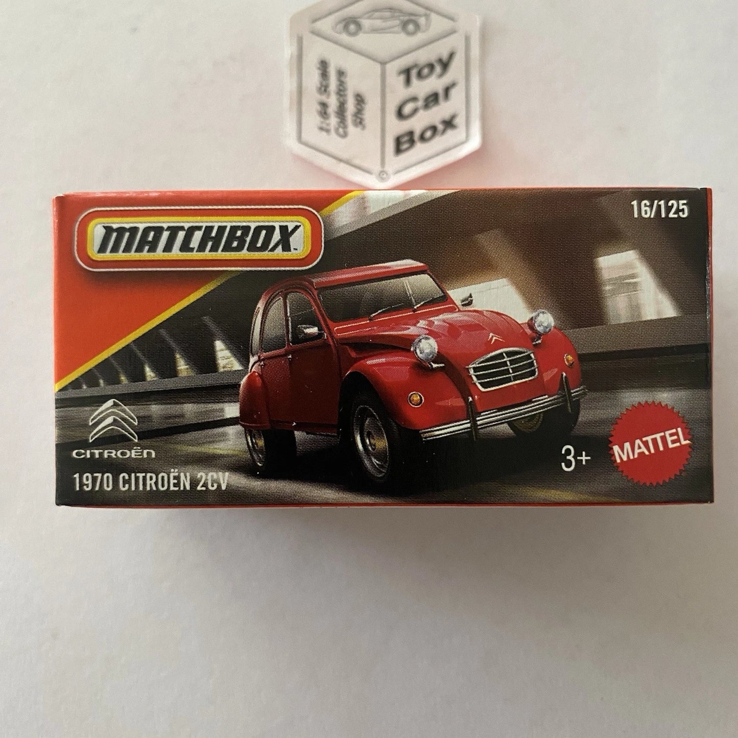2026 MATCHBOX #16 - 1970 Citroen 2CV (Red - Power Grab) B80