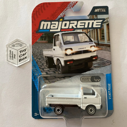 MAJORETTE Suzuki Carry (White - 1:64 Scale* Vintage Cars - Blister) E38