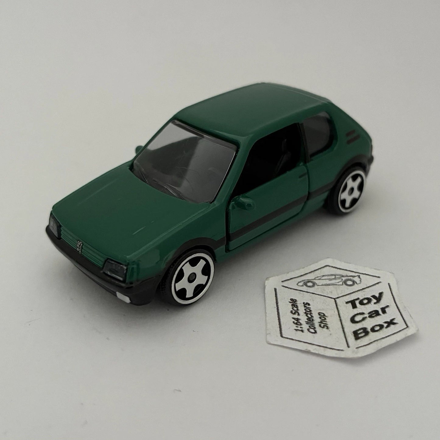 MAJORETTE Loose - Peugeot 205 GTI (Green #205R - 205 GTI Gift Set) E54