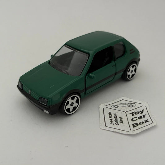 MAJORETTE Loose - Peugeot 205 GTI (Green #205R - 205 GTI Gift Set) E54