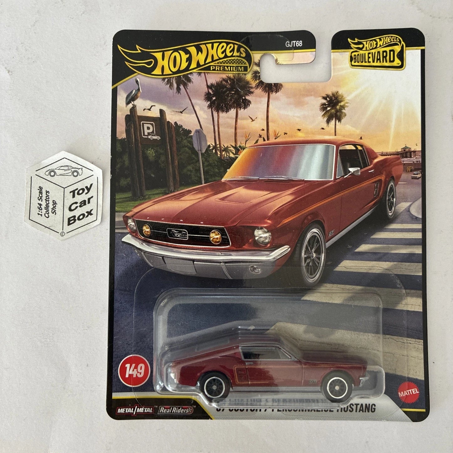 2026 HOT WHEELS Boulevard #149 - ‘67 Custom Mustang (Premium) G04