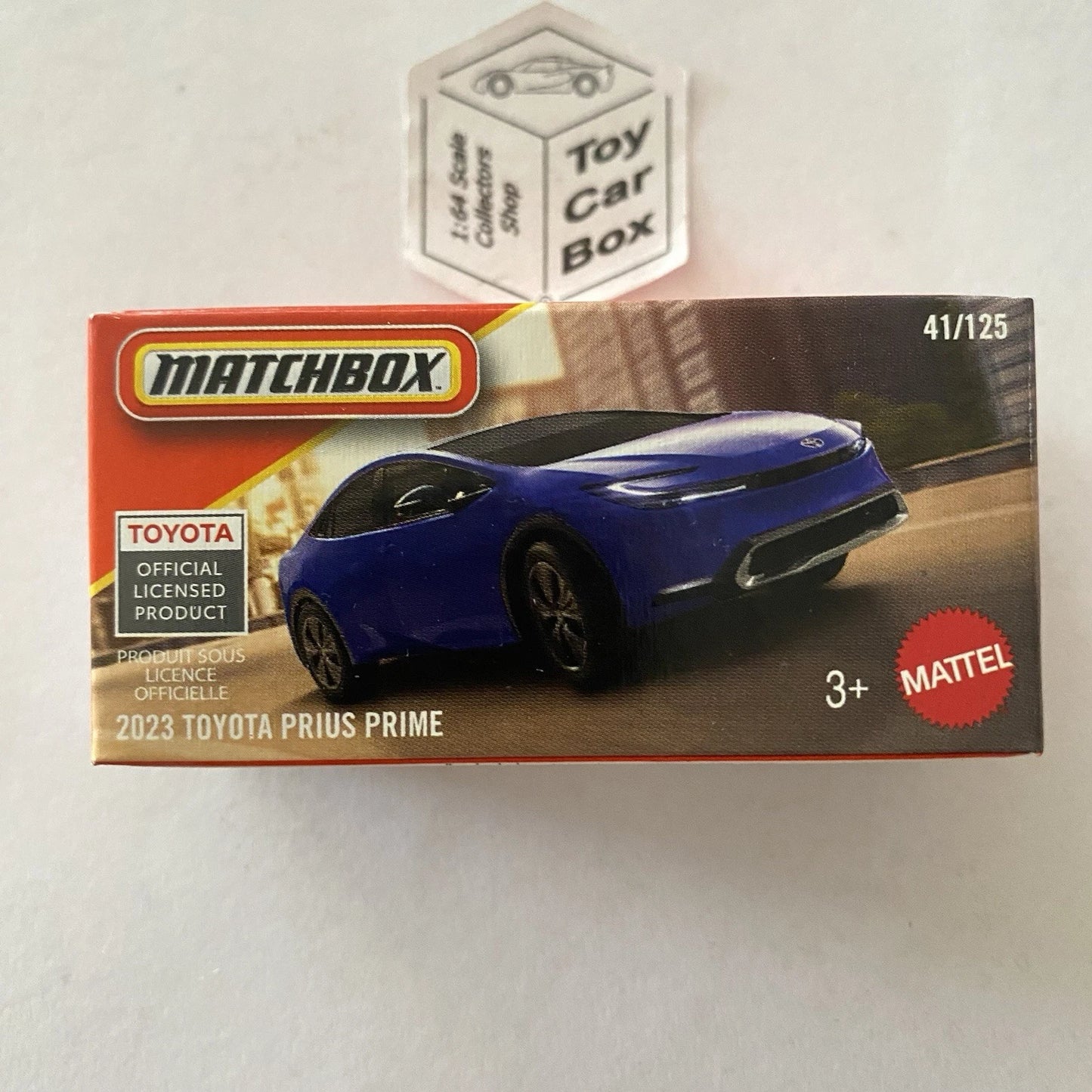 2026 MATCHBOX #41 - 2023 Toyota Prius Prime (Blue - Power Grab) C00