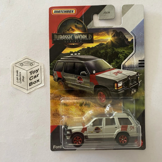 2025 MATCHBOX Jurassic World Rebirth - Ford Explorer (Jurassic Park #04) D50