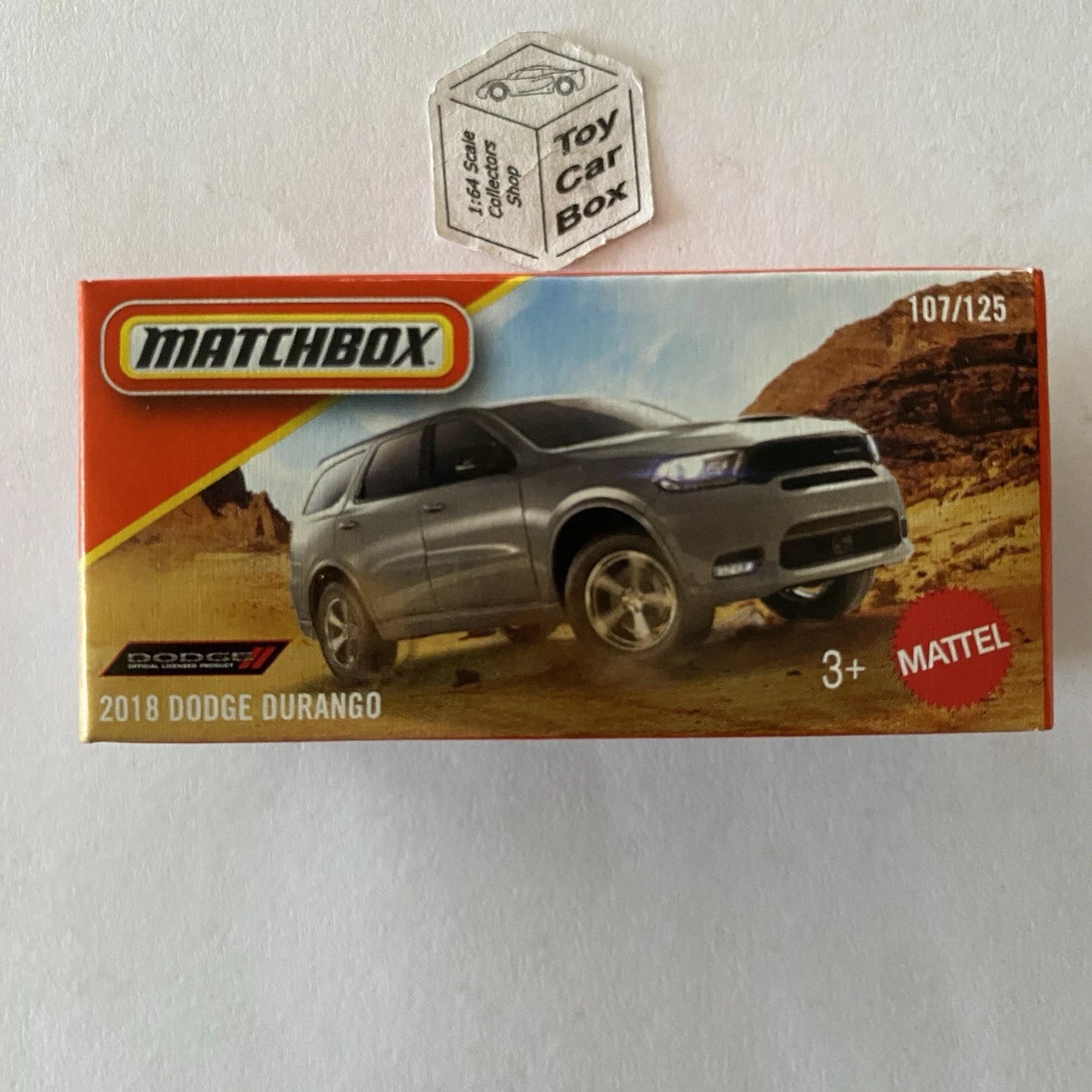 2025 MATCHBOX #2018 Dodge Durango (Grey - Power Grab) C50