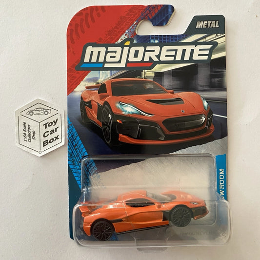 MAJORETTE Rimac Nevera (Orange - Showroom Premium - 1/64* Scale) E38