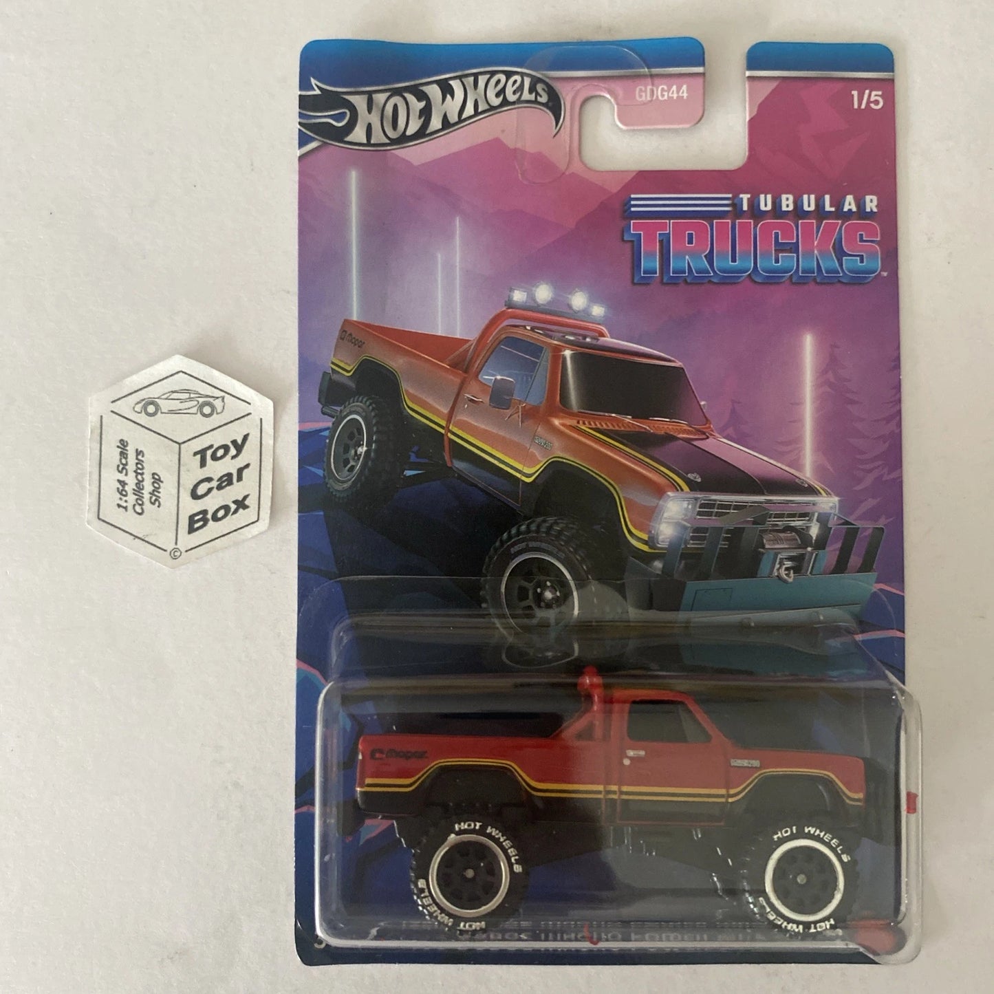 2024 HOT WHEELS Themed - 1980 Dodge Macho Power Wagon (#1 Tubular Trucks) E00g