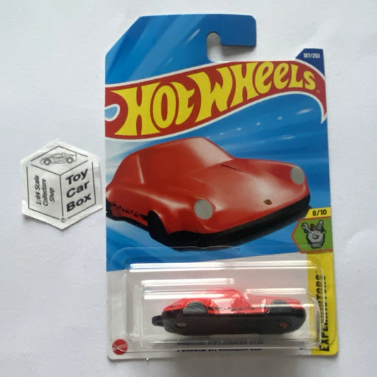 2025 HOT WHEELS #187 - Porsche 911 Carrera Clip (Red #6 Experimotors - Long) A80