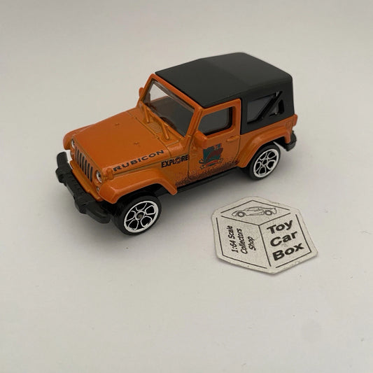 MAJORETTE Loose - Jeep Wrangler Rubicon (Orange #224a) No Blister. C16