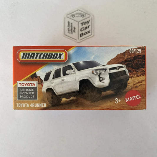 2025 MATCHBOX #9 - Toyota 4runner (White - Power Grab) B21g