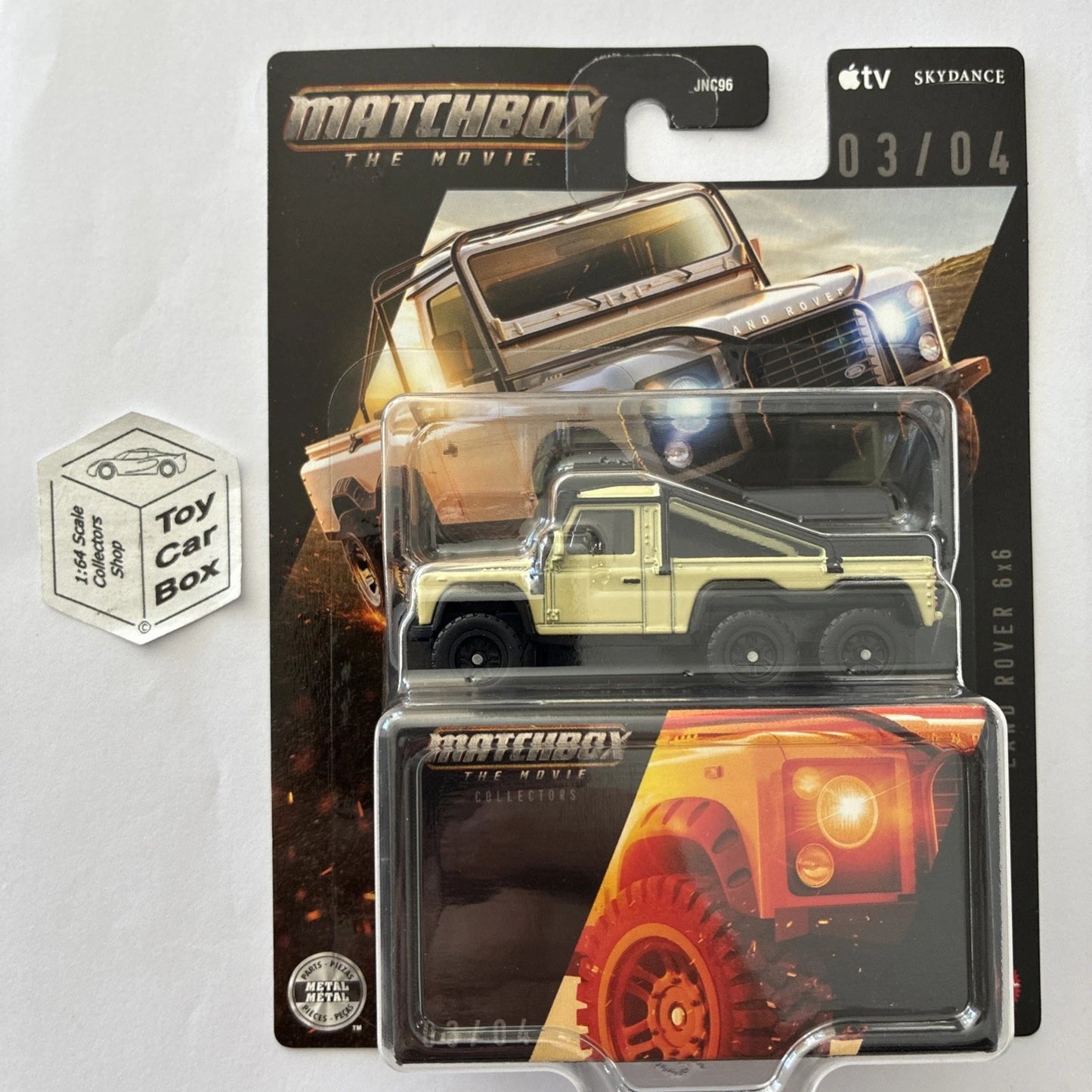 2026 MATCHBOX Collectors #3 - Land Rover Defender 6x6 (The Movie - Premium) G05