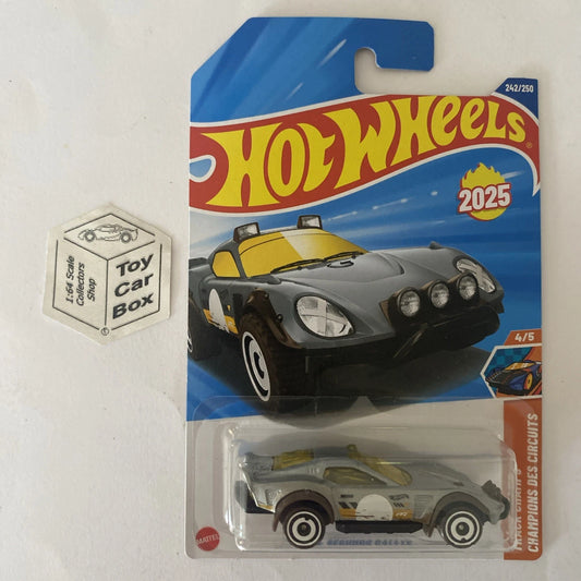 2025 HOT WHEELS #242 - El Segundo Rallye (Grey #4 Track Champions Long Card) A80