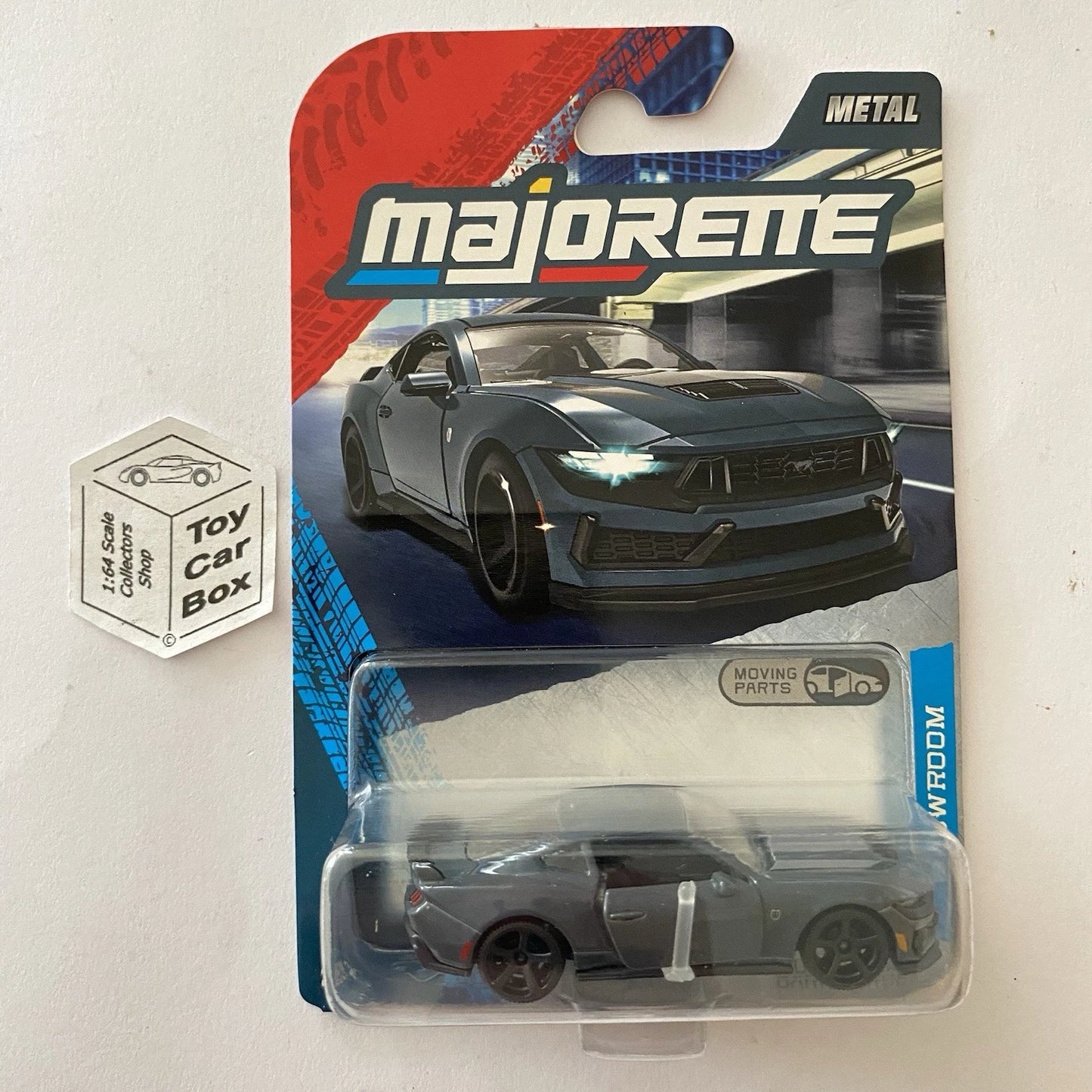 MAJORETTE Ford Mustang Dark Horse (Showroom Premium - Opening Doors) 1/64* - E38