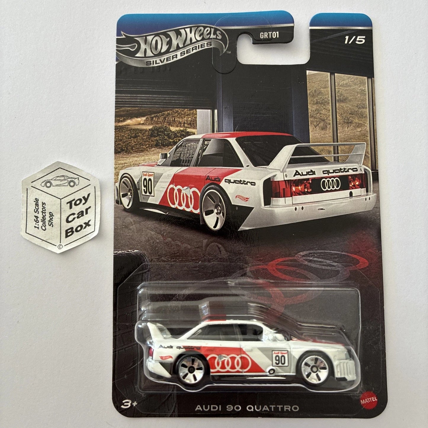 2026 HOT WHEELS Silver Series - Audi 90 Quattro (Celebrations GRT01-956Q) C85