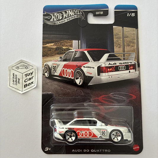 2026 HOT WHEELS Silver Series - Audi 90 Quattro (Celebrations GRT01-956Q) C85
