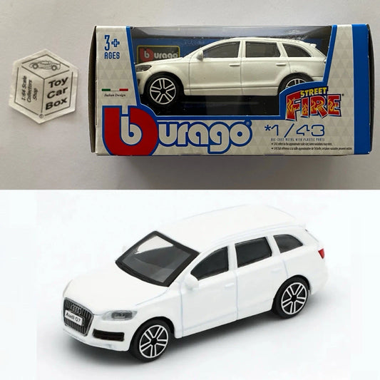 BBURAGO 1/43 - Audi Q7 (White - Street Fire - Boxed) E28g
