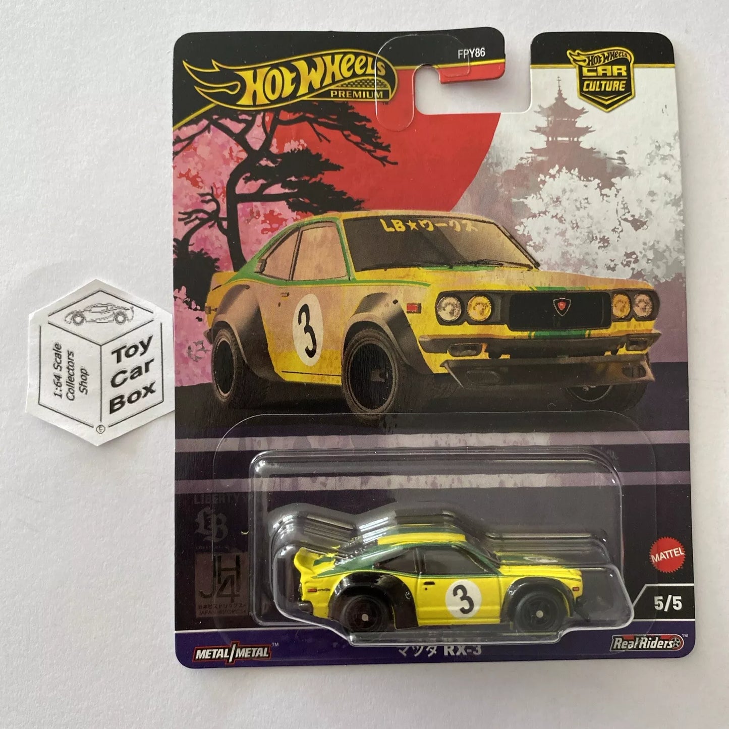 2024 HOT WHEELS Car Culture - Mazda RX-3 (#5 Japan Historics) G20