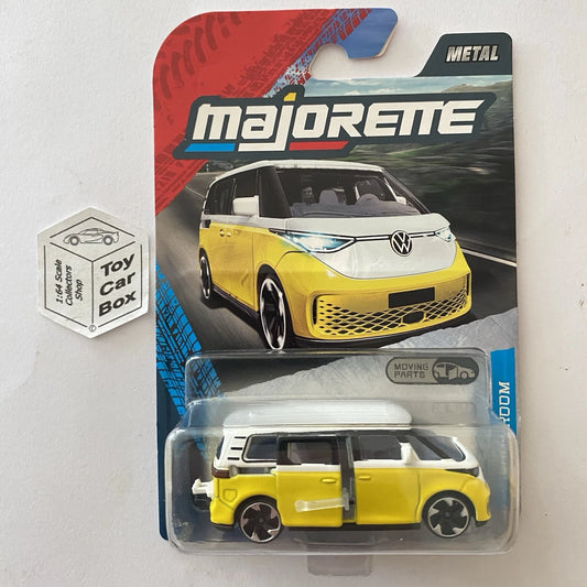 MAJORETTE VW Volkswagen ID Buzz (Yellow - Showroom Premium - Sliding Door) E38 (Copy)