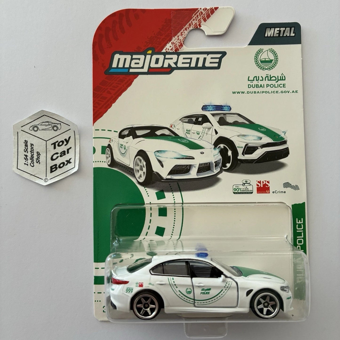 MAJORETTE Alfa Romeo Guilia (Dubai Police Premium Model - Opening Doors) F23