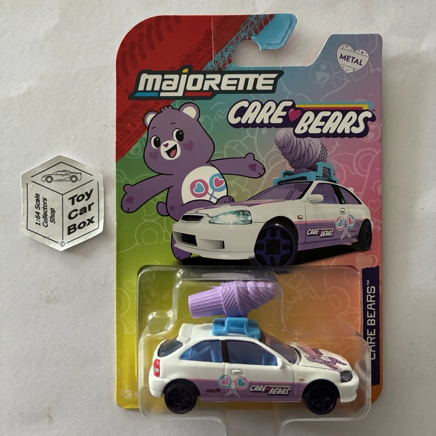 MAJORETTE Honda Civic Type R EK9 (Care Bears - 1:57* - Unopened) F66