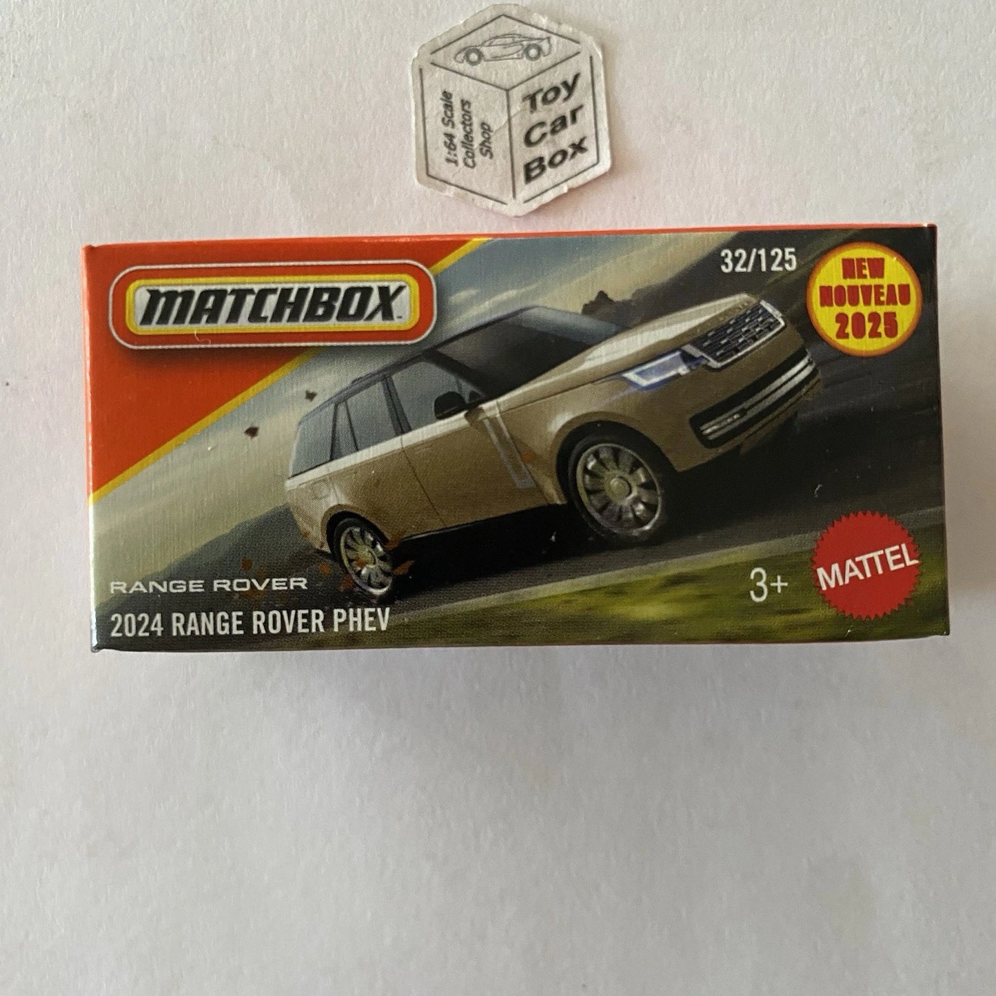 2025 MATCHBOX #32 - 2024 Range Rover PHEV (Champagne - Power Grab) C15