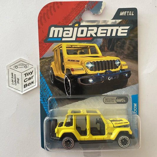 MAJORETTE Jeep Wrangler 4XE (Yellow - Showroom Premium -Opening Hood) 1/64* -E38