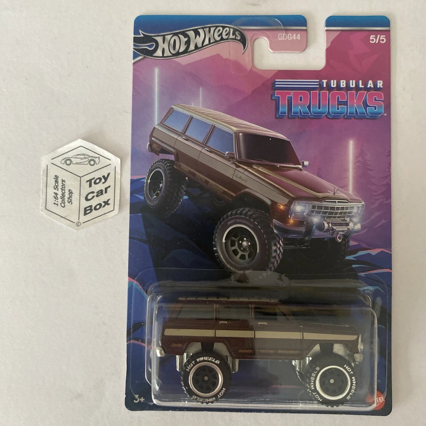2024 HOT WHEELS Themed - 1988 Jeep Wagoneer (#5 Tubular Trucks) C71g