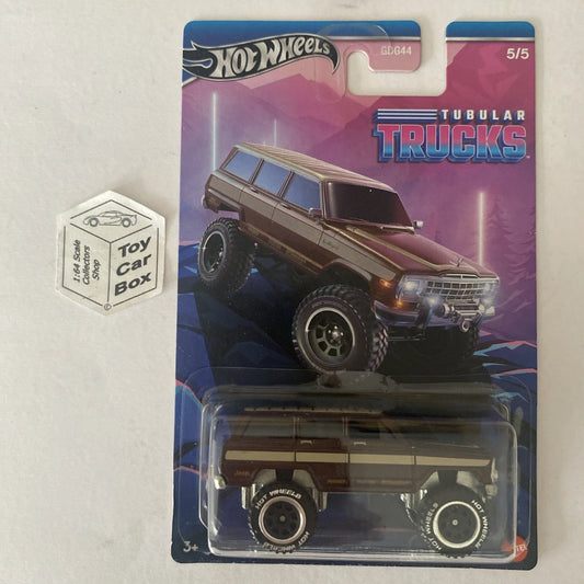 2024 HOT WHEELS Themed - 1988 Jeep Wagoneer (#5 Tubular Trucks) C71g
