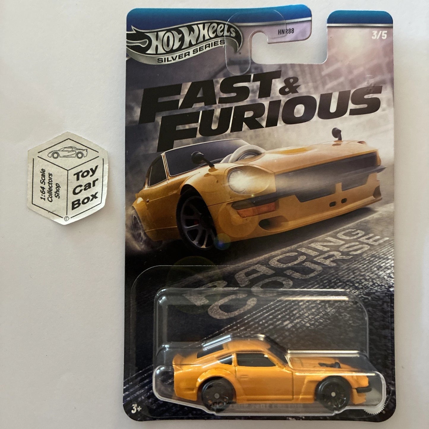 2025 HOT WHEELS Fast & Furious - Datsun 240Z Custom (Orange #3 Racing Course) B20
