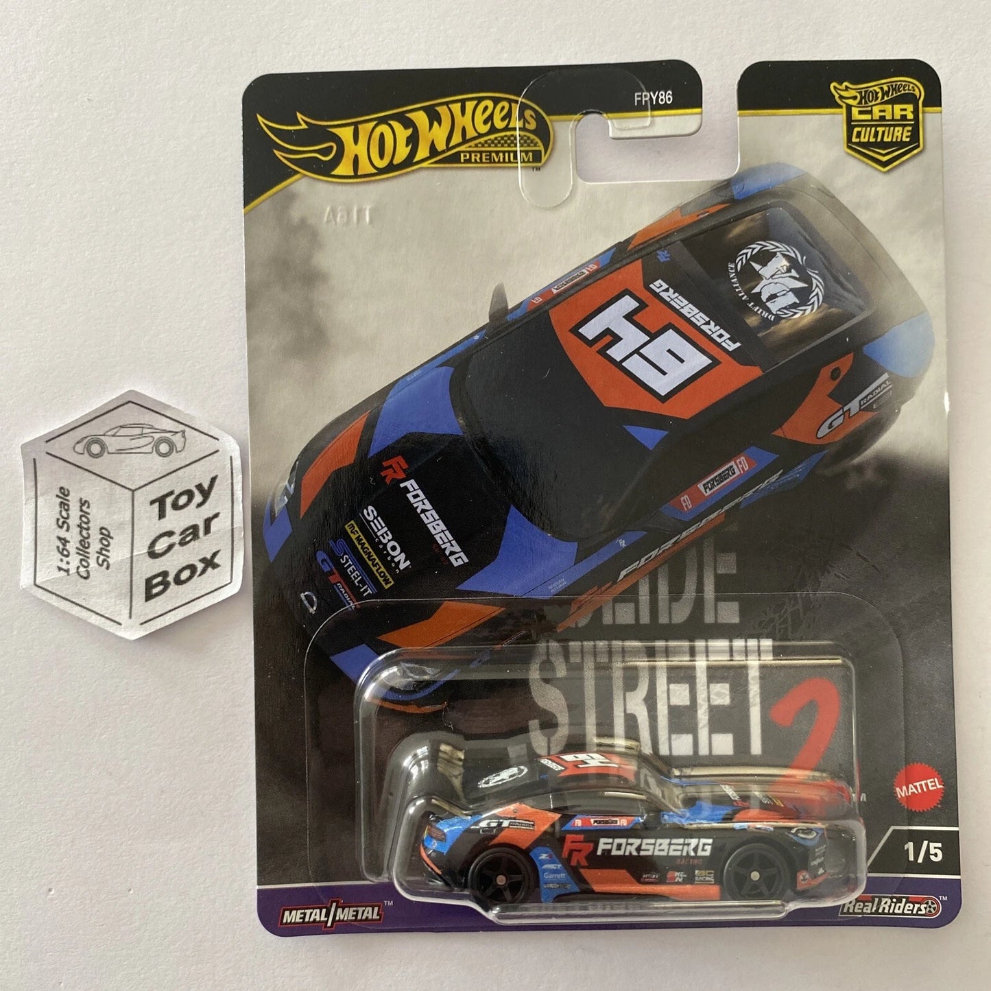 2024 HOT WHEELS Car Culture - 2023 Nissan Z (Forsberg #1 Slide Street) G71g