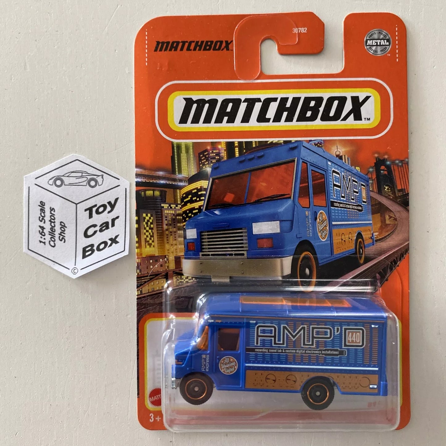 2021 MATCHBOX #89 - Express Delivery (AMP Blue - Long Card) C33g