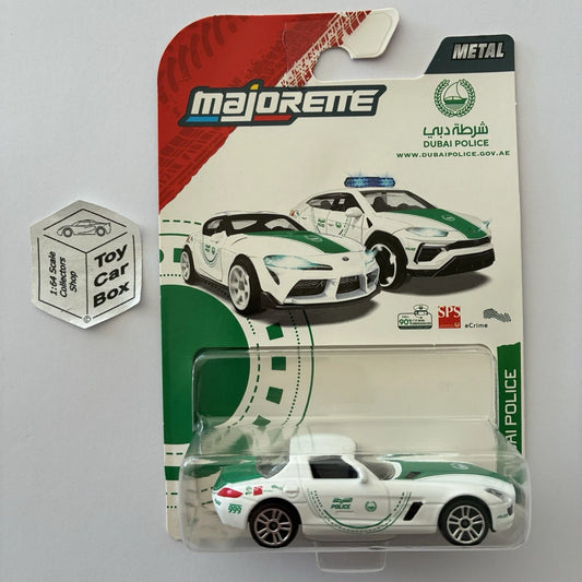 MAJORETTE Mercedes-Benz SLS (Dubai Police Premium Model - Opening Doors) F14