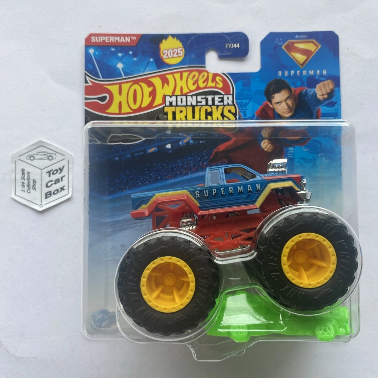 2025 HOT WHEELS Monster Trucks - Superman - Blue - C60
