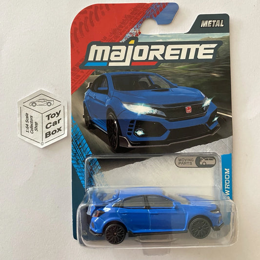 MAJORETTE Honda Civic Type-R (Blue - Showroom Premium -Opening Doors) 1/64* -E38